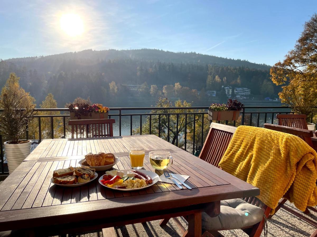 Penzion U Přehrady Luhačovice Exterior foto