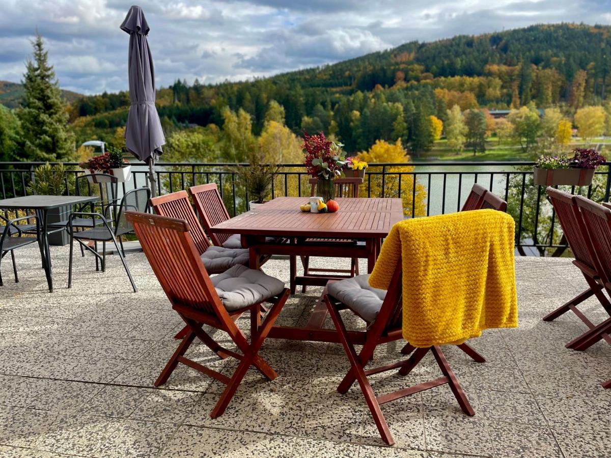 Penzion U Přehrady Luhačovice Exterior foto