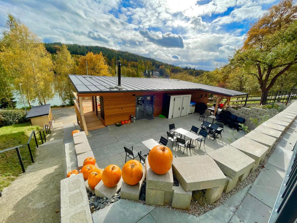 Penzion U Přehrady Luhačovice Exterior foto
