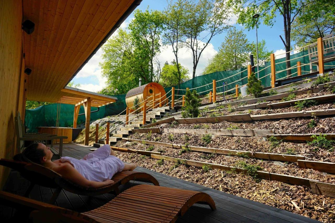 Penzion U Přehrady Luhačovice Exterior foto