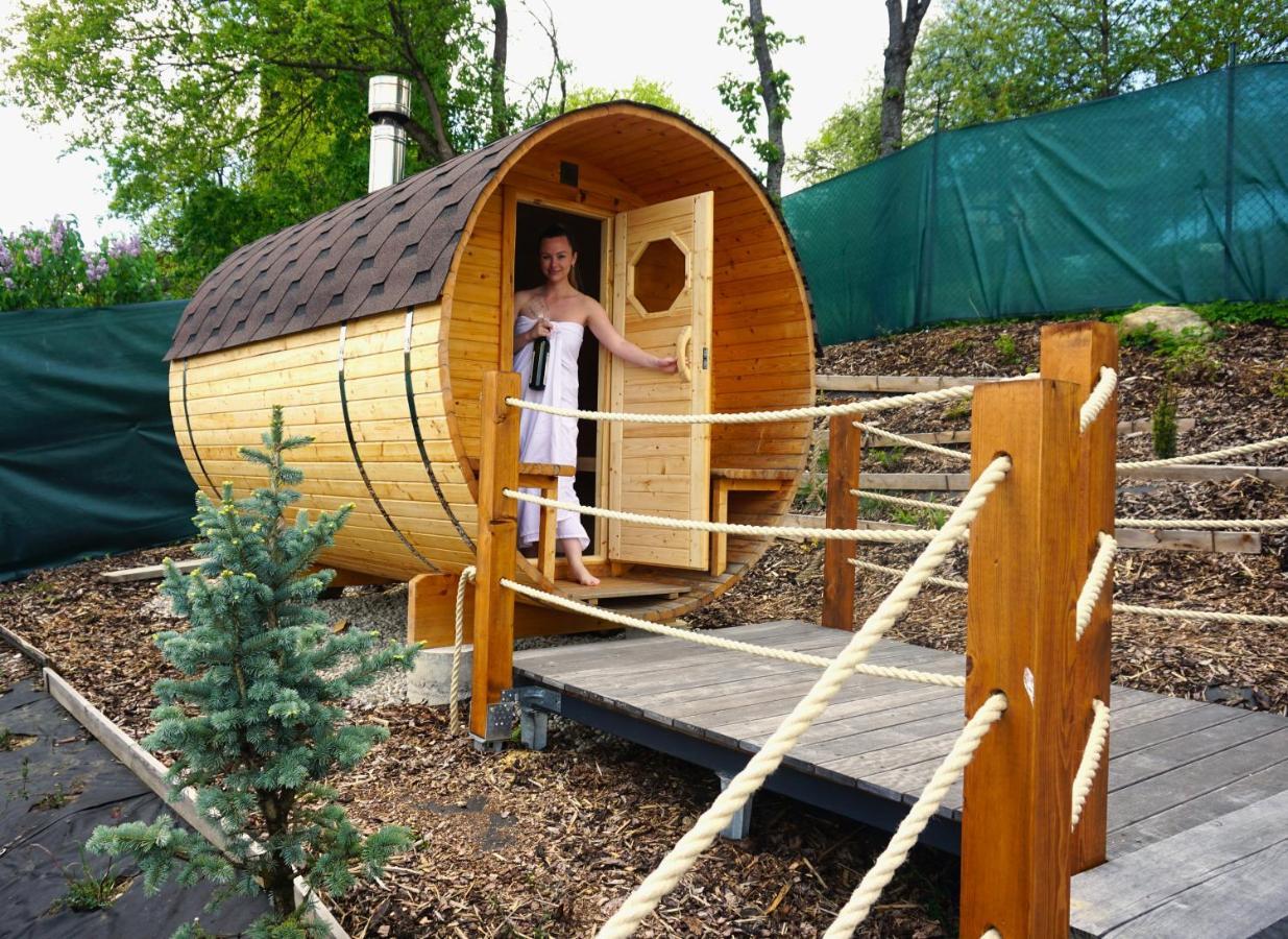 Penzion U Přehrady Luhačovice Exterior foto